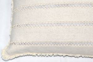 ปลอกหมอนอิงลายทางสี่เหลี่ยมหรูหรา สวยงาม เป็นมิตรกับสิ่งแวดล้อม ผลิตจากผ้าฝ้าย 100% ปิดด้วยซิป พิมพ์ลายดิจิทัล ปรับแต่งได้สำหรับใช้ในบ้าน - Product Image 3