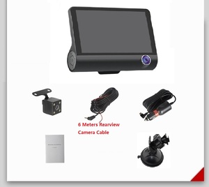 Cámaras DVR para Automóviles al por Mayor, Cámara para Automóvil de 4 Pulgadas, Grabadora Automática FHD 1080P, Cámara de Tablero con 3 Lentes y Cámara de Visión Trasera con Visión Nocturna - Product Image 5