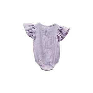All'ingrosso personalizzabile tutina carina per bambine e bambine <span class=keywords><strong>pagliaccetto</strong></span> occidentale a maniche corte in morbido cotone Spandex taglia 2T per 0-3 <span class=keywords><strong>mesi</strong></span> - Product Image 2
