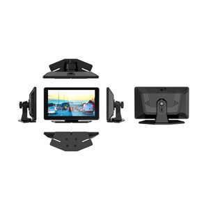 Écran intelligent portable pour voiture de 7 pouces IPS 2.5D avec écran tactile, résolution 1024x600, prend en charge le CarPlay sans fil, Android Auto Mirror - Product Image 1