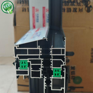 Système complet de fenêtres à battants horizontaux Guangdong Hommie, ensemble complet d'accessoires, fenêtres à isolation thermique pour chambre et salon - Product Image 1