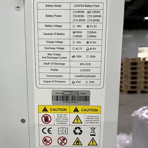 ตู้เก็บพลังงานแบบเสียบปลั๊กพร้อมใช้งาน ALL in 1 ขนาด 10kwh 15kwh 20kw แบตเตอรี่ LiFePO4 พร้อม MPTT 6Kw - Product Image 6