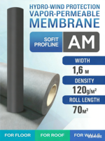 Kingway Atmungsaktive PP PE PP Dachmembran 3000g/m2/24h Wasserdichtigkeit Hausummantelung für Asphaltschindeln Gebäude 5+ Jahre Garantie
