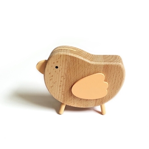 Juguetes Montessori de Madera de Animales del Bosque, Pájaros Ecológicos Hechos a Mano, Juguetes <span class=keywords><strong>Waldorf</strong></span> de Madera para Niños - Product Image 1