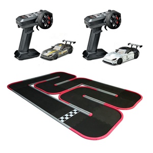 Article populaire : Voiture télécommandée de course et de drift pour parc d'attractions, avec circuit en plastique 4*2M. Fabricant direct, vente en gros. - Product Image 1