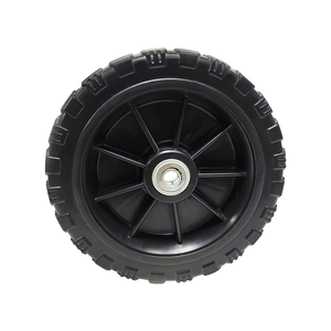 Fabrika doğrudan 8-Inch tek tekerlek olmayan şişme sessiz yarı-hollow kauçuk tekerlekler için araba buzdolapları - Product Image 5