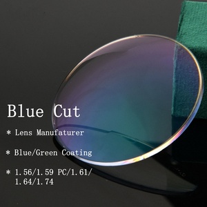 Lentes oftálmicas ópticas Danyang 1,56/1,60/1,67/1,74 Cr39 Anti Blue Light EMI + HC /HMC/SHMC Lente óptica con precio de fábrica barato - Product Image 4