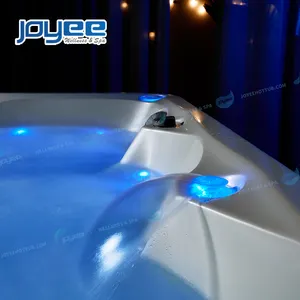 Joyee 5 Persoon Massage Hottub Bad Whirlpool Grote Outdoor Waterval Spa Hot Tub Hydro Massage Outdoor Zwembad Spa Met Jets