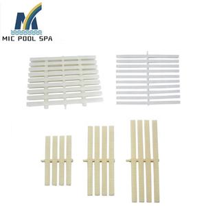 Grilles de <span class=keywords><strong>piscine</strong></span> ABS/PPS/<span class=keywords><strong>PVC</strong></span> <span class=keywords><strong>Grille</strong></span> de gouttière à débordement flexible de 18/20/25/30CM avec bois et aluminium pour piscines pour enfants - Product Image 4