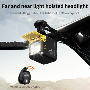 Faro <span class=keywords><strong>per</strong></span> Bicicletta ad Alta Penetrazione 1700Lm, Luce Gialla, Accessorio Portatile <span class=keywords><strong>per</strong></span> <span class=keywords><strong>Mountain</strong></span> <span class=keywords><strong>Bike</strong></span> e Bici da Strada - Product Image 4