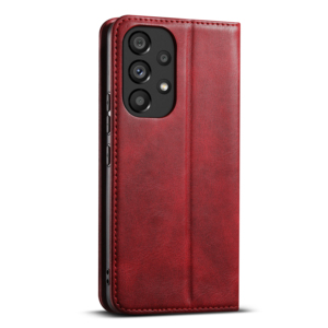 PU da lật cuốn Sách điện thoại trường hợp bìa thẻ tín dụng Wallet Shell chủ trường hợp điện thoại di động Đối với Samsung S23 S22 A54 A14 kinh doanh trường hợp - Product Image 2