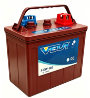 Baterai Asam Timbal Siklus Dalam VELA 4-EW-180 8V 180Ah untuk Kendaraan Golf dan Kendaraan Wisata