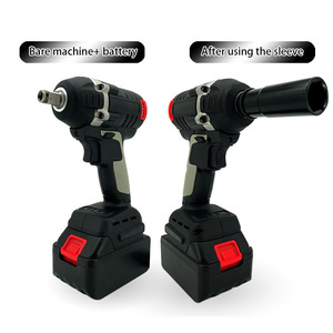Kunci Pas Listrik 20V Tanpa Sikat 1/2'' Kunci Impack Elektrik Tanpa Kabel Baja Karbon Kotak Keras OEM 600W 350nm - Product Image 2