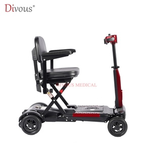 Scooter de Movilidad Plegable Totalmente Automático, Scooter Eléctrico con Control Remoto y Plegado con un Clic para Personas Mayores - Product Image 1
