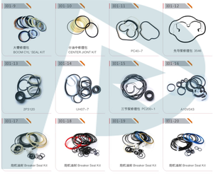 SK200-6E Construction Machinery <strong>Spare</strong> <strong>Parts</strong> Hydraulic Oil Seal Boom Cylinder Seal Kit <strong>Excavator</strong> <strong>Parts</strong> for <strong>KOBELCO</strong> - Product Image 5