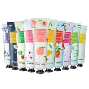 Custom Hand Care Mini Manteiga de Karité Orgânica Natural Mel Clareamento Hidratante Lavanda Perfume Hand Cream Loção Gift Sets