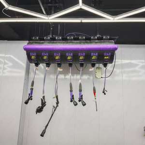 Enrouleur de tuyau pour station de lavage de voitures 7-en-1 |   Prélavage + Revêtement hydrophobe + Nettoyage des coutures + Water Air Electric + Embouts - Product Image 2