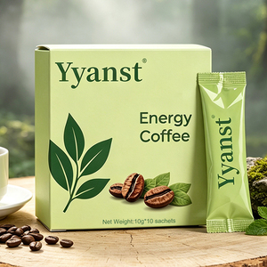 กาแฟบำรุงร่างกายจากธรรมชาติ OEM ODM 10 กรัม*10 ซอง เครื่องดื่มเพื่อสุขภาพสำเร็จรูปทุกวัน - Product Image 4