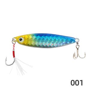 <span class=keywords><strong>IMA</strong></span> pluma gancho cebo 7G 10g 15g láser mar agua dulce pesca señuelo bajo Placa de hierro Jigging señuelo para pesca de mar de agua dulce - Product Image 6