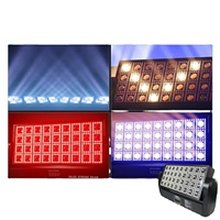 Lumière stroboscopique à matrice LED RVB, conception visuelle de scène, flash pixel, éclairage de lavage de couleur, luminaire mural, scène scénique, spectacles créatifs