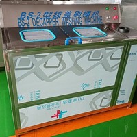 Laveuse semi-automatique de bouteilles 20L à double station en acier inoxydable avec grande cuve pour le nettoyage de l'eau pure