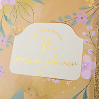 Agenda personnalisé 2027 A5 non daté, reliure spirale dorée, couverture rigide florale, journal, agenda, planificateur avec coins métalliques et bande élastique