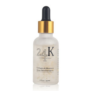 Toptan yüz besleyici hyaluronik asit serumları altın gümüş 24K altın sıvı Anti-aging kadın 3 yıl Vegan <span class=keywords><strong>Serum</strong></span> 15ml - Product Image 4