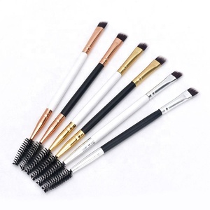Brochas de maquillaje para <span class=keywords><strong>cejas</strong></span> de doble cara, brochas de maquillaje para <span class=keywords><strong>cejas</strong></span> de un solo ojo, marca privada OEM, <span class=keywords><strong>pincel</strong></span> de <span class=keywords><strong>cejas</strong></span> en ángulo pequeño, venta al por mayor - Product Image 6