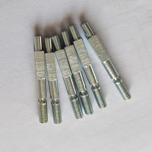 Parti di lavorazione CNC in acciaio al carbonio alluminio in acciaio inossidabile spazzolatura denti alberi filettati alberi piani fresatura alberi - Product Image 4