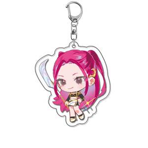 Gantungan kunci akrilik KPop, gantungan kunci dekorasi Anime, liontin kartun grup gadis Korea, gantungan kunci akrilik, modis, keren - Product Image 5