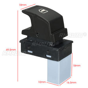 Botón Interruptor Elevavidrios Eléctrico 1K0959855 7L6959855B para VW Golf MK5 6 Passat B5 Jetta B6 Amarok Sharan Tiguan Touran Touareg - Product Image 6