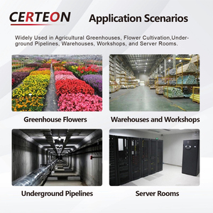 وحدة تحكم رقمية بدرجة الحرارة والرطوبة RS485 4-20mA مستشعر رطوبة صناعي جداري - Product Image 4