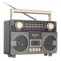 Radio Multibande Multifonction Sai Jia MG001 à Volume Élevé, Lecteur de Cassettes Antique, Radio Portable Enregistreur