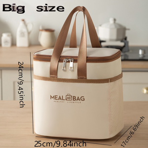 <span class=keywords><strong>Sac</strong></span> à lunch personnalisé pour <span class=keywords><strong>femme</strong></span>, homme, adultes avec poche avant, <span class=keywords><strong>sac</strong></span> <span class=keywords><strong>isotherme</strong></span> pour le déjeuner, boîte à lunch pour le travail, le pique-nique ou les voyages - Product Image 4