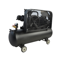 Fournisseur chinois de compresseur d'air à piston entraîné par courroie 3kw 4hp 100 litres