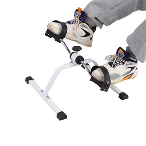 Portable Indoor Stepper <b>Mini</b> <b>Exercise</b> <b>Bike</b> White 100kg Load Capacity Fitness Equipment For Leg Rehabilitation And Body Shaping - Product Image 3
