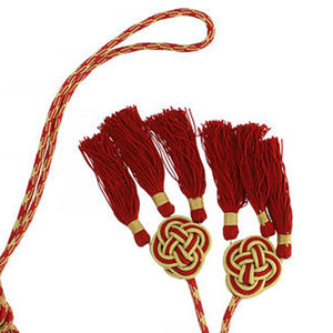 Cordon d'épaule léger couleur or personnalisé pour vêtements, accessoires d'uniforme sur mesure de haute qualité avec finition enduite - Product Image 4