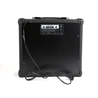 Amplificateur de guitare électrique 15W Deviser YX-TG-15W à succès, 1 entrée avec distorsion aigus, noir/orange, en vente directe d'usine chinoise