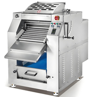 Machine à étaler la pâte commerciale 600PCS/H en acier inoxydable, presse à pâtisserie automatique pour boulangerie, pizzeria, restaurant
