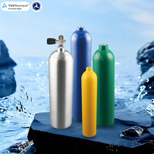 ZX S80 S40 S53 S63 S06 S19 Réservoir de plongée sous-marine en aluminium à haute pression TPED/DOT OEM Bouteille d'oxygène de plongée sous-marine - Product Image 3