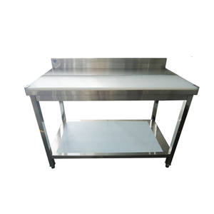 Mesa de Trabajo de Acero Inoxidable Victory Kitchen, Gran Venta en el Sudeste Asiático, con Tablero de Cortar y Patas de Respaldo para Hoteles VCT - Product Image 5
