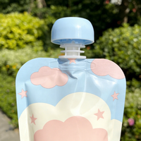 Emballage écologique non toxique en pochette souple avec bec verseur pour les soins de la peau des bébés et les produits de puériculture