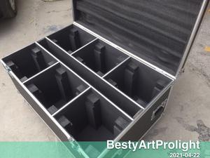 Professionale <span class=keywords><strong>Mobile</strong></span> Utilizzo Evento Luce Della Fase del <span class=keywords><strong>Led</strong></span> in Movimento <span class=keywords><strong>Testa</strong></span> 6 in 1 Volo Caso di Strada - Product Image 6