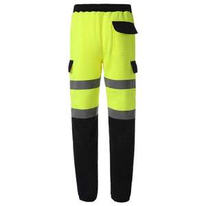 Khả năng hiển thị cao phản quang an toàn Jogger quần với đa túi thiết kế cho xây dựng, đi xe đạp Lớp 2 an toàn Quần - Product Image 5