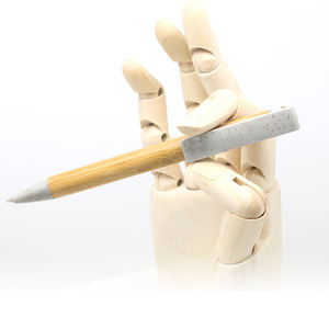 Bolígrafo Multifuncional con Soporte para Teléfono Móvil, Pantalla Táctil, Escritura, Bolígrafo de Paja de Trigo, Bolígrafo Ecológico de Madera de Bambú - Product Image 1