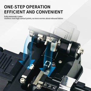 Coupe-<span class=keywords><strong>fibre</strong></span> haute précision CLV100E Réinitialisation automatique pour FTTH Coupe-câble à épissure à froid avec rail coulissant droit - Product Image 4