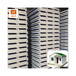 Panel de <span class=keywords><strong>techo</strong></span> sándwich aislado de <span class=keywords><strong>poliuretano</strong></span>, medidor de 100mm, <span class=keywords><strong>precio</strong></span> competitivo - Product Image 1