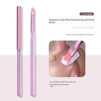Pinceau Nail Art pour Gel UV, Stylo de Dessin Ultra-Fin Polyvalent, Pinceau de Peinture Florale, Modèle
