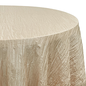 Manteles de Poliéster Arrugado Brillante de Lujo, 120 Unidades, Manteles Redondos de Tafetán de 132 Pulgadas para Eventos de Boda - Product Image 2