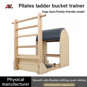 CZFIT Equipo de Pilates Multifuncional al por Mayor, Barril de Pilates de Madera de Arce para Ejercicio y Terapia Física - Product Image 1